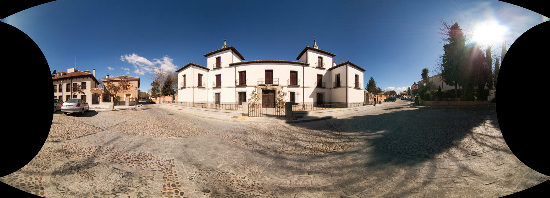 Visita virtual del Palacio de Godoy, fachada