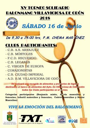 XV Torneo Balonmano Base
