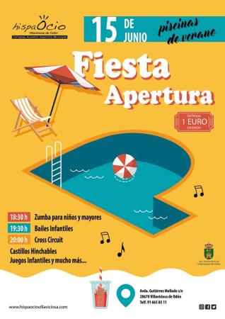 Apertura de las piscinas municipales de verano