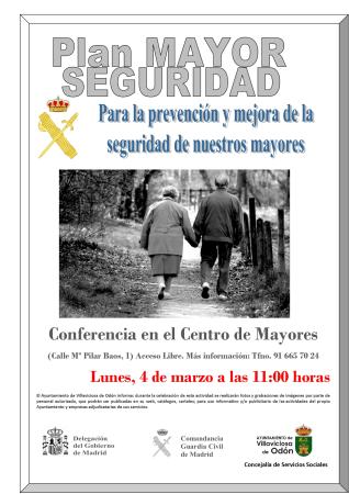 Charla "Plan Mayor Seguridad"