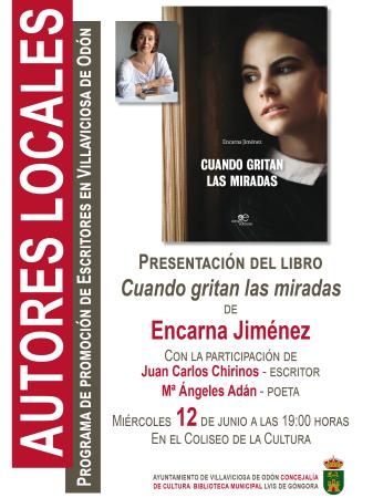 Presentación del libro de Encarna Jiménez