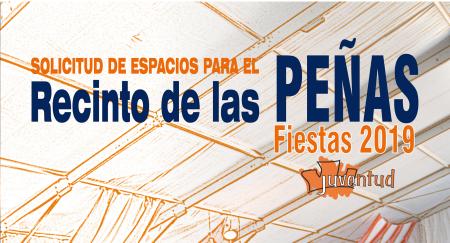 Abierto el plazo de inscripción para solicitar espacio en el recinto de las Peñas