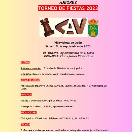 Torneo de Fiestas de Ajedrez