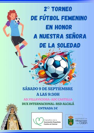 Segundo Trofeo de Fútbol Femenino en honor a Nuestra Señora de la Soledad