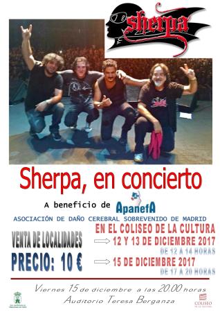 Sherpa en concierto benéfico