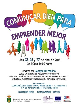 Taller "Comunicar bien para emprender mejor"