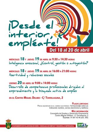 Jornadas gratuitas ¡Desde el interior, empléate!